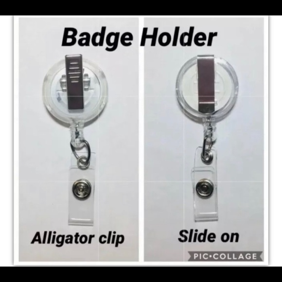 Hello Kitty LA Dodgers Retractable Badge Holder - Picture 2 of 5